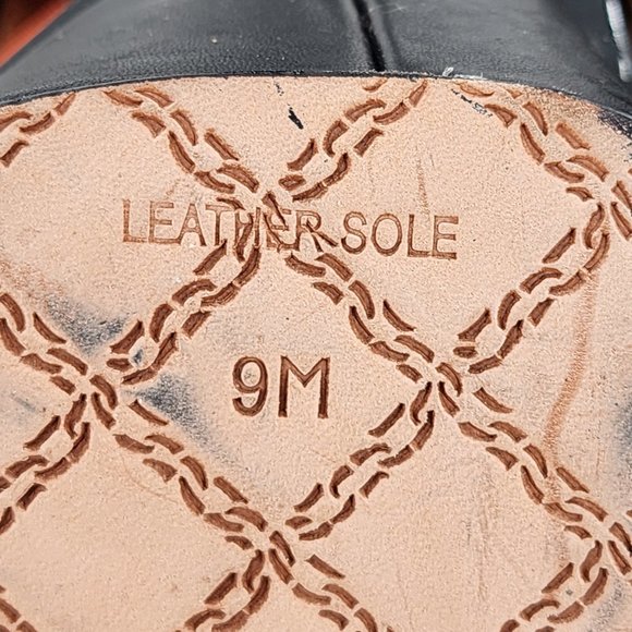 L.A.M.B. Suede Leather Platform Sandals Black Orange NEW - Picture 9 of 10